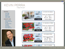 Tablet Screenshot of kevinperra.com